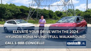 You Wont Believe the Power of the 2024 Hyundai Kona NLine 🚗💥 Test Drive at Conicelli Hyundai [upl. by Clarisse]