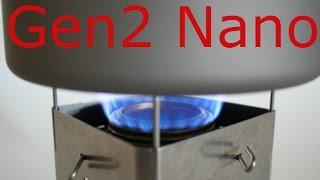 Gen2 Firebox Nano Even More Adapted To Trangia Spirit Burner Use [upl. by Salkcin]