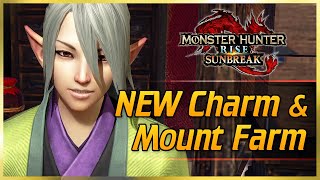 MHRise Sunbreak  NEW Charm Reroll Method amp EASY Wyvern Ride Farm MHR Guide モンハンライズ [upl. by Sebastiano]