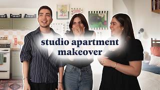 EXTREME TRANSFORMATION 250 Sq Ft Studio Apartment Makeover [upl. by Araldo]