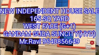 RR PROPERTY1984 NEW INDEPENDENT HOUSE SALE 165 SQUARE YARD G1 WEST FACE LRS PAD MrRavi 9640856649 [upl. by Einnad61]