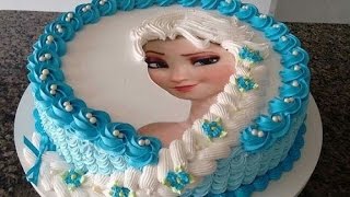 Cara Menghias Frozen Princess Cake [upl. by Erna573]