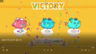 1900 MMR Hare Dagger Bird  Double Anemone Aqua Gameplay Part 5  Axie InfinityTagalog [upl. by Eibocaj]