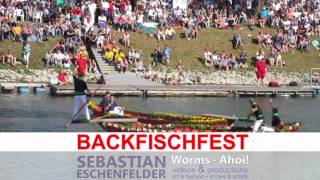 Backfischfest Worms  Fischerstechen [upl. by Neesay389]