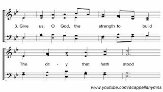 O Holy City Seen of John  A Cappella Hymn [upl. by Zertnom]