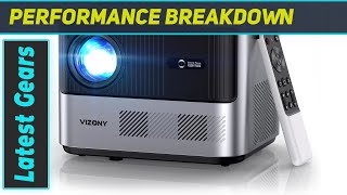 VIZONY RD830 The Ultimate FullSealed FHD 1080P Projector with 4K Support [upl. by Charis]