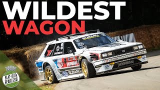 Travis Pastrana gives it the full beans in the 1983 Subaru GL Wagon Family Huckster [upl. by Ciccia919]