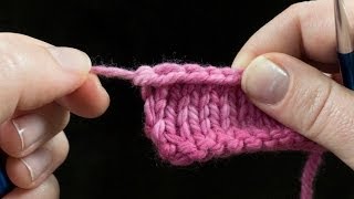 How To Neaten The Last Stitch of Your BindOff Flat Knitting [upl. by Most]