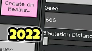 Playing The 666 Seed In 2022 Minecraft 119 [upl. by Werdnaed]