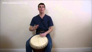 Djembe Lesson Melodies In Tones [upl. by Hortensia]