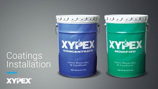 Xypex Concentrate amp Modified  Coatings Installation HD [upl. by Ecyak704]