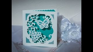 Canvas Project Butterfly Cutout Card [upl. by Aicela]