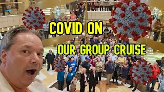 WE CAUGHT COVID ON OUR GROUP CRUISE  CRUISE NEWS [upl. by Heise]