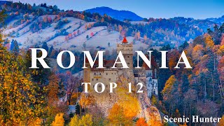 12 Best Places to Visit In Romania  Romania Travel Guide [upl. by Pope904]