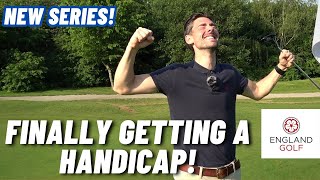 I am FINALLY getting an OFFICIAL HANDICAP  EP1 GOLF VLOG EVERY SHOT RIVENHALL GOLF COURSE [upl. by An]