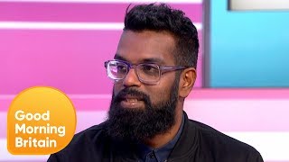 Romesh Ranganathan Tries to Break America  Good Morning Britain [upl. by Nahgiem998]