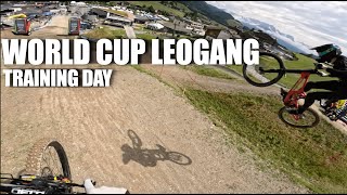 World cup Leogang  Trainings ça roule à bloc [upl. by Ordnasil125]