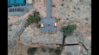 The 5 Star Anantara Jabal Al Akhdar Resort  First Drone Flight [upl. by Amling]