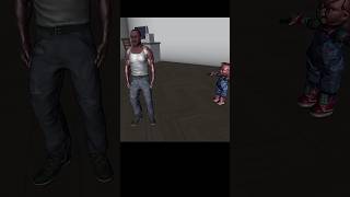 Franklin ghar le aaya Chunky Killer Doll Part 2 shorts indianbikedriving3d [upl. by Larrej495]