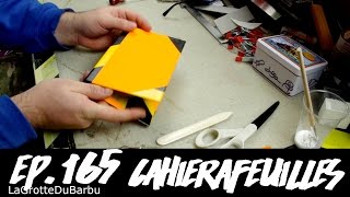 Fabrication dun super cahier de notes pour maker  Ep165  CahierAFeuilles [upl. by Eirollam105]