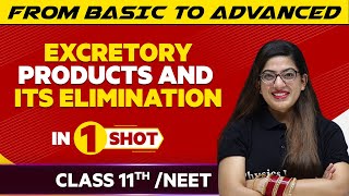 Excretory Products and its Elimination In One Shot  JEENEETClass 11th Boards  Victory Batch [upl. by Sherwood]