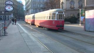 Tram 49 der Wiener Linien [upl. by Ayaet152]