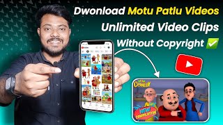 Dwonload Motu Patlu Videos  Upload On Youtube Without Copyright 100 Working 2023 ✅️ [upl. by Eduam862]