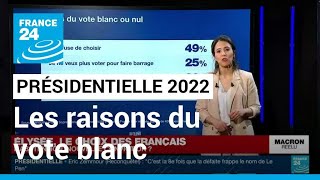 Présidentielle 2022  labstention nouvelle conviction  • FRANCE 24 [upl. by Fleming]