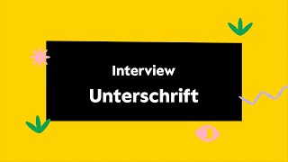 Interview  Unterschrift  Festineuch 2023 [upl. by Anahir615]