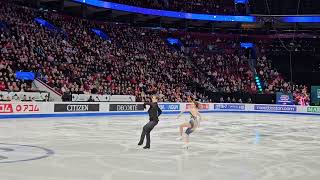 Christina CarreiraAnthony Ponomarenko 2024 FS WC RD fancam [upl. by Nelson31]