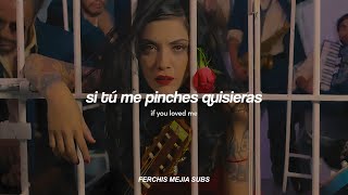 Mon Laferte  Si Tú Me Quisieras  Letra  Lyrics  video oficial [upl. by Aisatana623]