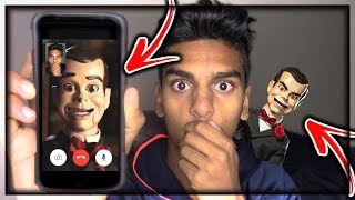 DO NOT FACETIME SLAPPY THE DUMMY FROM GOOSEBUMPS WHEN SPINNING A FIDGET SPINNER AT 3AM [upl. by Aerdnad697]