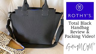 ROTHYS  The Handbag in Total Black  GatorMOM [upl. by Rutger]