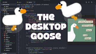 The Desktop Goose 🦆  Who will make your digital life hell [upl. by Ienttirb]