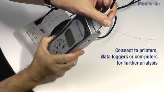 Advanced Force Gauge AFG  Product Overview  Mecmesin Force Measurement [upl. by Nylorac540]