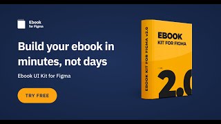 How to create ebook in Figma [upl. by Dian]