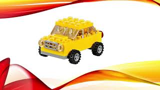 Building Lego Taxi from Classic 10696 [upl. by Ainigriv63]