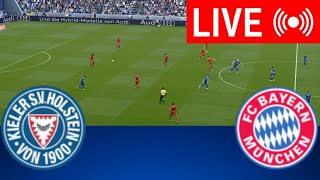 🔴LIVE Holstein Kiel gegen Bayern München  Bundesliga 202425  PES 21 Simulation [upl. by Keenan81]