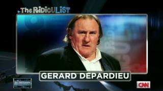 CNN Gerard Depardieu on Anderson Coopers Ridiculist [upl. by Beal]