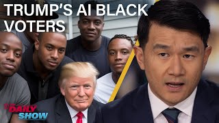 Trumps AI Attempt to Lure Black Voters amp Kyrsten Sinemas Surprise Announcement  The Daily Show [upl. by Dodd]