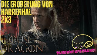 🎦 Frieden vor dem Sturm 2x3  Haus des Drachen house of dragon 🎦 Film erklärt Deutsch [upl. by Dnomso]