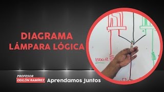 DIAGRAMA Lámpara Lógica [upl. by Nyssa]