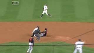 Yankees turn a wild triple play thanks to two rundowns [upl. by Spillihp33]