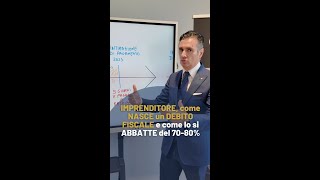 IMPRENDITORE come NASCE un DEBITO FISCALE e come lo si ABBATTE del 7080 [upl. by Gillman701]