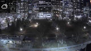 Live Cam Central Memorial Park Calgary Alberta [upl. by Rosemary]