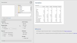 Jamovi Estadística Descriptiva [upl. by Essa]