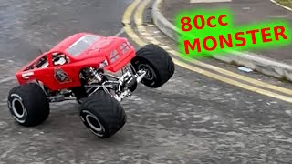 BONUS FOOTAGE Primal Raminator with Taylor 80cc Engine [upl. by Verner]