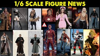 16 Scale Figure News SooSoo Toys Flash Hot Toys Han Solo 1973 Wolverine Toshiro Mifune Naruto [upl. by Ellehsor]