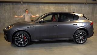 2023 Maserati Grecale Trofeo Review The Exotic Small SUV [upl. by Kirtap]