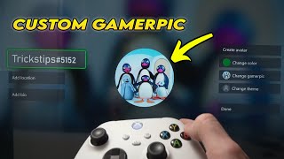 How to Upload Custom Gamerpic on Xbox Series XS [upl. by Jesse]